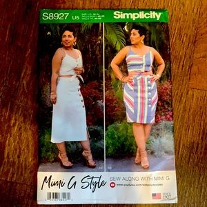 New S8927 simplicity sewing pattern